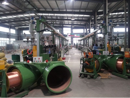 خط اکستروژن کابل خودرو Automotive Cable Extrusion Line