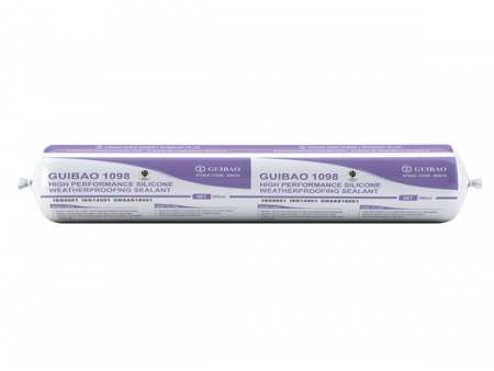 معجون فواصل مقاوم للعوامل الجوية GUIBAO 1098 GUIBAO 1098 High Performance Silicone Weatherproofing Sealant