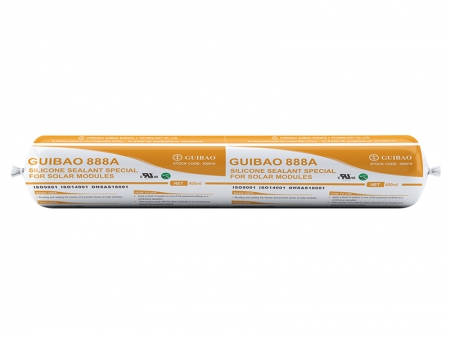 مادة منع تسرب سيليكونية للألواج الشمسية GUIBAO 888A GUIBAO 888A Silicone Sealant for Solar Modules