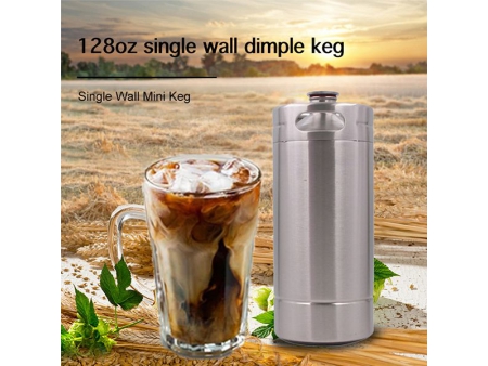 ترمس حراري ستيل سعة 3.8 لتر 3.8L Single Wall Mini Keg