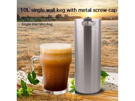 ترمس حراري ستيل سعة 10 لتر 10L Single Wall Mini Keg