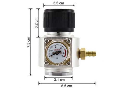 منظم ثاني أكسيد الكربون صودا ستريم Commercial CO2 Regulator (for Sodastream CO2 Bottle)