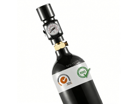 منظّم الضغط المنخفض لغاز CO₂ (Mini HPA) لخزانات البينتبول (من نوع الاستجابة السريعة) Paintball Tank CO₂ Pressure Regulator