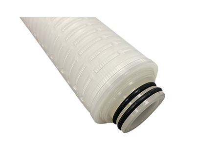 شمعة فلتر مياه مطوية، سلسلة HPPV (مع كفاءة عالية في تصفية الشوائب والملوثات) PP Pleated Filter Cartridge with High Dirt Holding Capacity