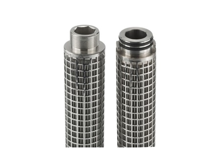 شمعة فلتر مياه ستانلس ستيل ملبدة بالألياف، سلسلة PHSF Stainless Steel Fiber Sintered Felt Filter Cartridge