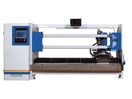 ماكينة سليتر تقطيع آلية ذات محورين، JY-1300DC Dual-Shaft Automatic Log Slitter, JY-1300DC