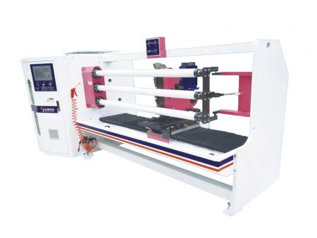 ماكينة سليتر تقطيع آلية ذات ثلاث محاور، JY-708 Three-Shaft Automatic Log Slitter, JY-708