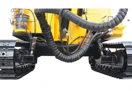 جهاز الحفر الهيدروليكي المجنزر المدمج/ حفار هيدروليكي على جنزير، سلسلة JK660 Integrated Hydraulic Crawler Mounted DTH Drilling Rig