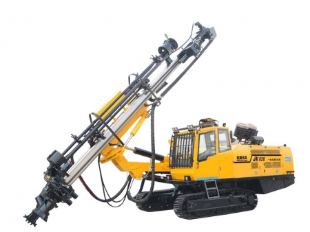 جهاز الحفر الهيدروليكي المجنزر المدمج/ حفار هيدروليكي على جنزير، سلسلة JK820-2 Integrated Hydraulic Crawler Mounted DTH Drilling Rig