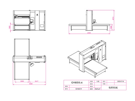 ماكينة CNC لقطع الفوم (شفرة قطع رأسية)، GV8                     (آلة CNC للقطع المحيطي للفوم بشفرة قطع رأسية)