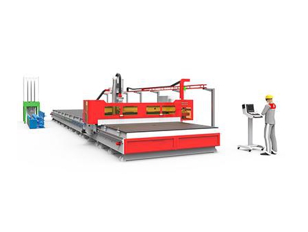 ماكينة قص سي أن سي، سلسلة GM3015AH  Extra-large CNC Cutting Machine