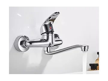 خلاط مطبخ مثبت على الحائط، خلاط المطبخ الجداري، صنبور المطبخ Wall-Mounted Kitchen Mixer