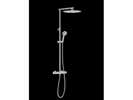 طقم خلاط ودش استحمام ظاهر، طقم دش استحمام مع خلاط ومرش Exposed Thermostatic Shower Set