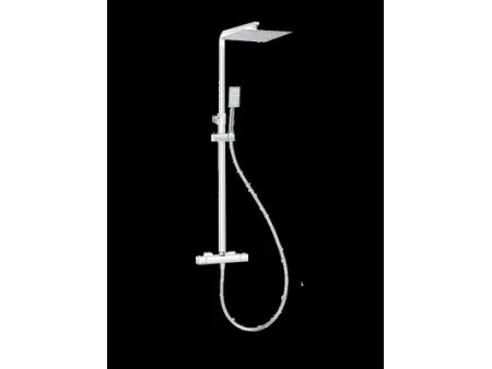 طقم خلاط ودش استحمام ظاهر، طقم دش استحمام مع خلاط ومرش Exposed Thermostatic Shower Set