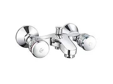 خلاطات الحوض والحمام بمقبضين (لنظام توفير الماء الحار والبارد) Double Handle Faucets