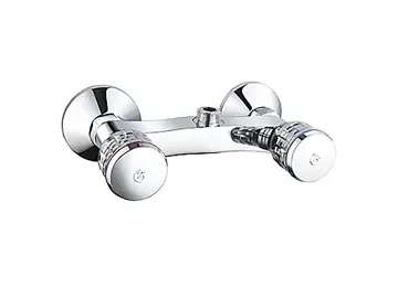 خلاطات الحوض والحمام بمقبضين (لنظام توفير الماء الحار والبارد) Double Handle Faucets