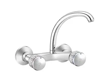 خلاطات الحوض والحمام بمقبضين (لنظام توفير الماء الحار والبارد) Double Handle Faucets