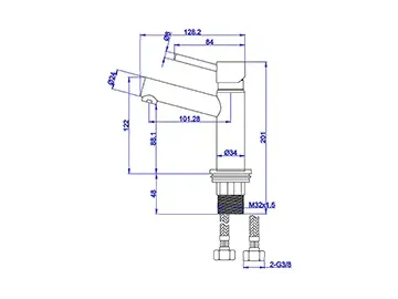 صنابير ذات فتحة واحدة Single Hole Mixers