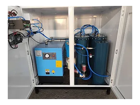 مولد النيتروجين النقي PSA مع كابينة Cabinet PSA Nitrogen Generator