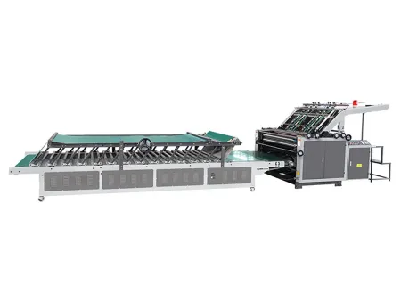 ماكينة تصفيح فلوت الكرتون نصف آلية Semi-Automatic Flute Laminator