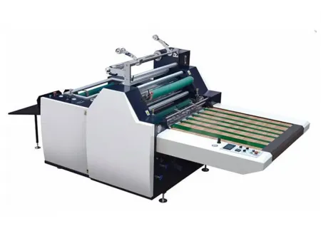 ماكينة تصفيح الورق بالفيلم نصف آلية Semi-Automatic Film Laminator Machine