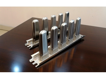 قالب خطي ستانلس ستيل لصناعة آيس كريم ستيك ومثلجات البوظة والعصائر Vitaline 5 Lane Ice Cream Machine Stainless Steel Popsicle Mold