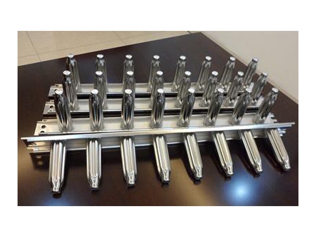 قالب آيسكريم ستيك من ستانلس ستيل/ إنتاج البوظة/ آيسكريم أبو عود Vitaline 8 Lane Stick Ice Cream Line Stainless Steel Popsicle Mold-1