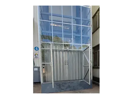 مصعد حمل ونقل المواد والبضائع بنظام هيدروليكي، سلسلة ASY Hydraulic Cargo Elevator