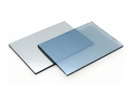 زجاج عاكس (يتحكم في الأشعة الشمسية) Reflective Glass (Solar Control Glass)