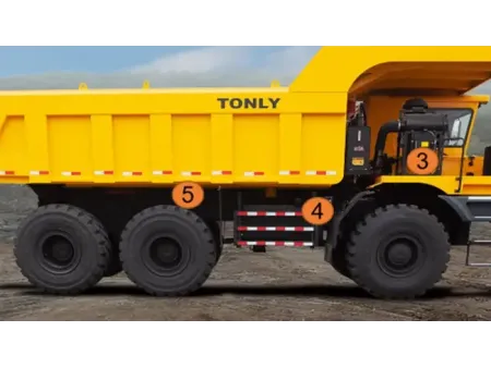 شاحنة قلابة للطرق الوعرة بنظام دفع كلي بحمولة من 40 إلى 50 طن  40-50 Ton All-Drive Off-Road Dump Truck