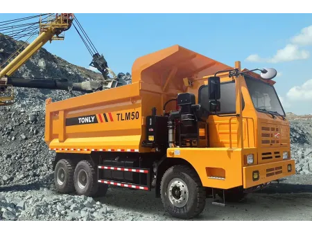 شاحنات نقل الأتربة / معدات مقالع شاحنات قلابة بالتشغيل اليدوي للطرق الوعرة Manual Off-Road Dump Truck