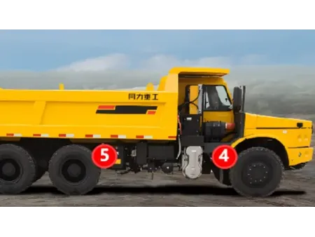شاحنات التعدين تحت الأرض شاحنات قلابة للمناجم تحت الأرض (نظام المكابح الهوائية) Air Brake Underground Dump Truck