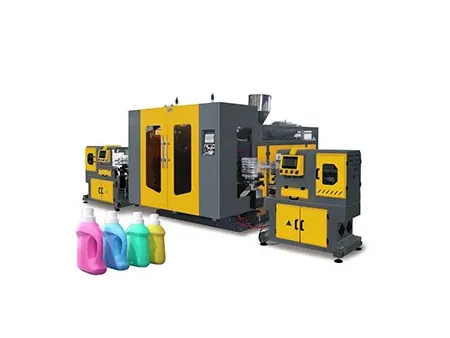 ماكينة قولبة النفخ بطريقة البثق لعبوات ذات حجم من 1 إلى 12 لتر 1-12L Container Extrusion Blow Moulding Machine