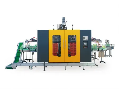 ماكينة قولبة النفخ بطريقة البثق للجالونات Gallon Bottle Extrusion Blow Moulding Machine