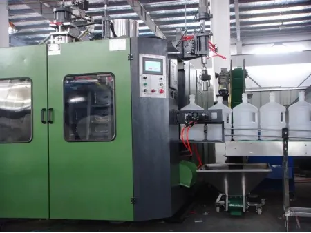 ماكينة قولبة النفخ بطريقة البثق للجالونات Gallon Bottle Extrusion Blow Moulding Machine