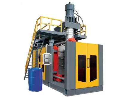 ماكينة قولبة النفخ بطريقة البثق لبراميل المواد الكيميائية Chemical Drum Extrusion Blow Moulding Machine