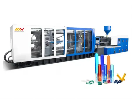 ماكينة قولبة بالحقن لمصبعات بلاستيك PET (خامات تشكيل) PET Preform Injection Moulding Machine