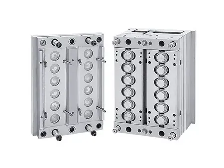 قوالب تشكيل أغطية وسدادات العبوات البلاستيكية Cap & Closure Moulds