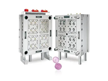 قوالب تشكيل أغطية وسدادات العبوات البلاستيكية Cap & Closure Moulds