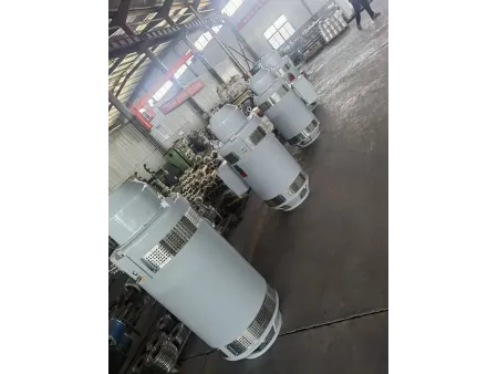 محرك عمود الإدارة المجوف العمودي VHS5806P (محرك حثي ثلاثي الطور بقوة 500 حصان) VHS5806P Vertical Hollow-Shaft Motor (500HP, Three Phase Induction Motor)