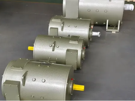 محرك تيار مستمر متوسط الحجم Medium-Sized DC Motor