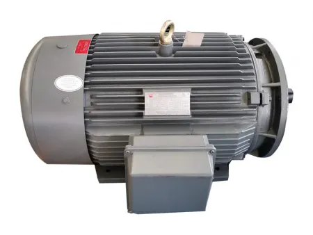 محرك تيار متردد غير متزامن ثلاثي الطور (محرك حثي) Three-Phase Asynchronous AC Motor