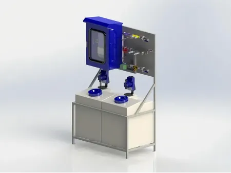 جهاز تحديد الجرعات الكيميائية بنظام تحكم ذكي أوتوماتيكي Automatic Intelligent Control Chemical Dosing System