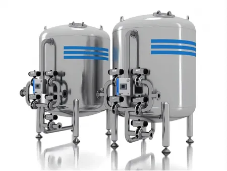 مرشح برمل الكوارتز Quartz Sand Filter