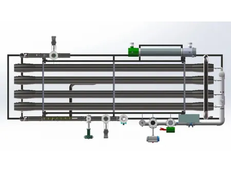 نظام المعالجة بتقنية غشاء الترشيح النانوي (ممبرين للترشيح الدقيق) Nanofiltration Membrane Device