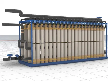 نظام المعالجة بتقنية غشاء الترشيح الفائق (ممبرين للترشيح الفائق) Ultrafiltration Membrane Device