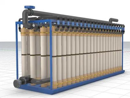 نظام المعالجة بتقنية غشاء الترشيح الفائق (ممبرين للترشيح الفائق) Ultrafiltration Membrane Device