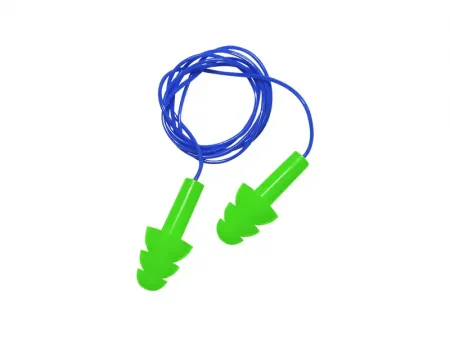 سدادة أذن سيليكون طبية مع حبل، EC-2001S-C