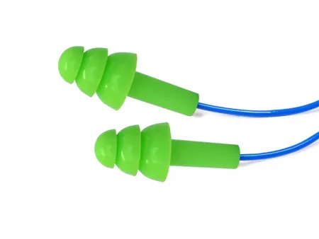 سدادة أذن سيليكون طبية مع حبل، EC-2001S-C