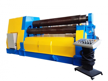 ماكينة درفة ألواح معدنية ذات 4 درافيل W12 4-roll Plate Rolling Machine